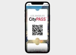 Logo del CityPASS Los Angeles, il pass ad attrazioni definite, componibile