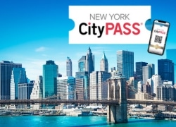 Logo del CityPASS New York, la card per risparmiare sulla visita a 5 attrazioni top della città