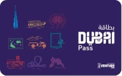 Logo Dubai Pass Unlimited di IVenture
