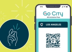 Logo del GoCity Pass Tutto Incluso Los Angeles, il pass più completo per visitare la città